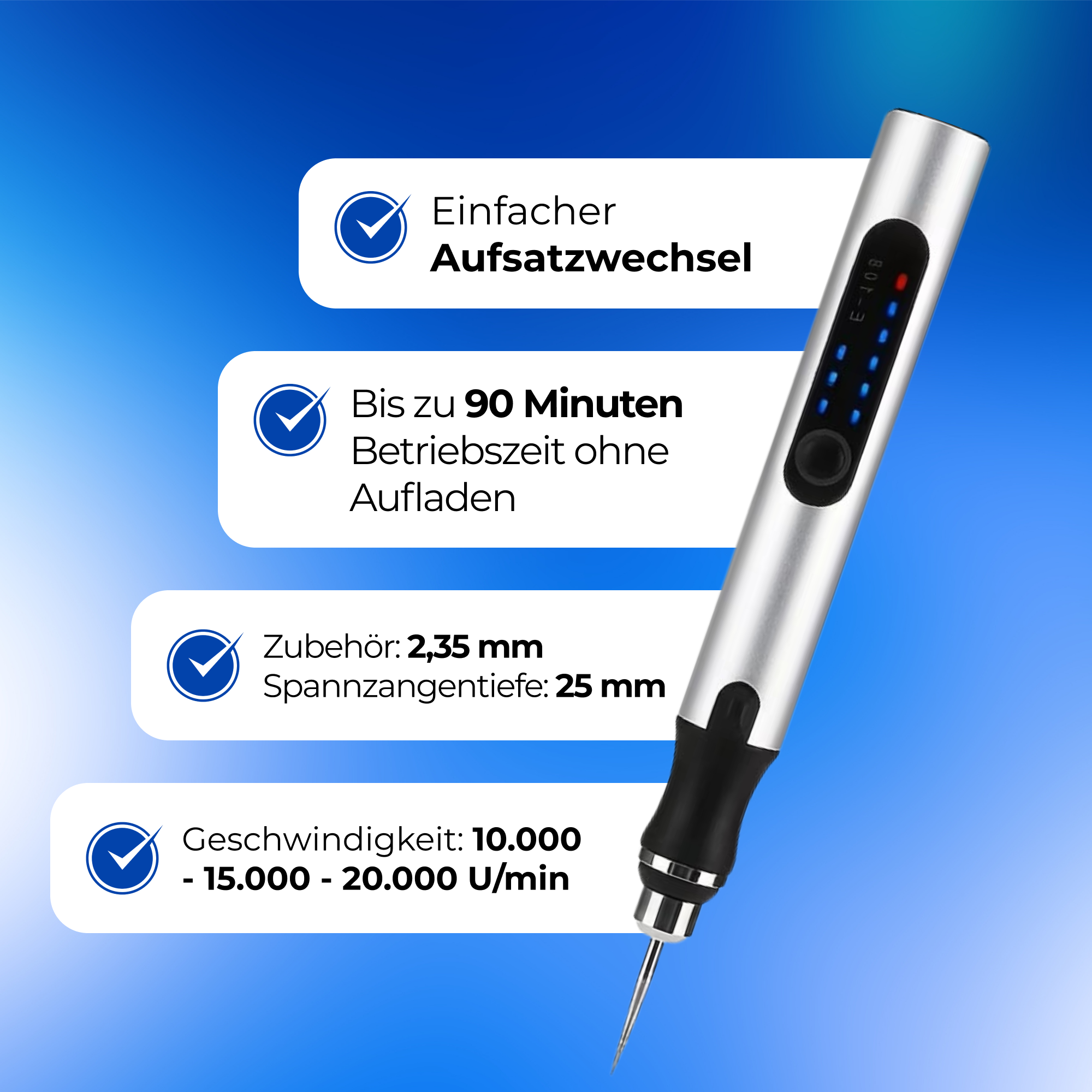 Gestalte Persönliches statt Beliebiges – mit dem CraftMaster™ Gravurstift